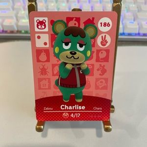 Animal Crossing amiibo Charlise 186